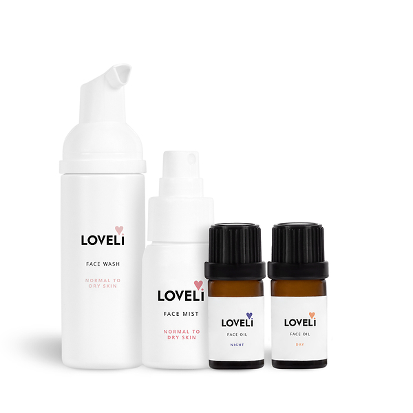 Loveli set Face care very dry skin