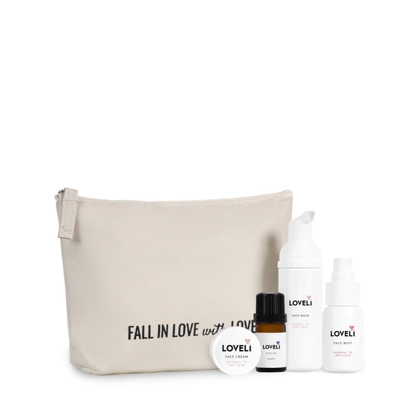 Loveli Face care set Travel size Dry Skin