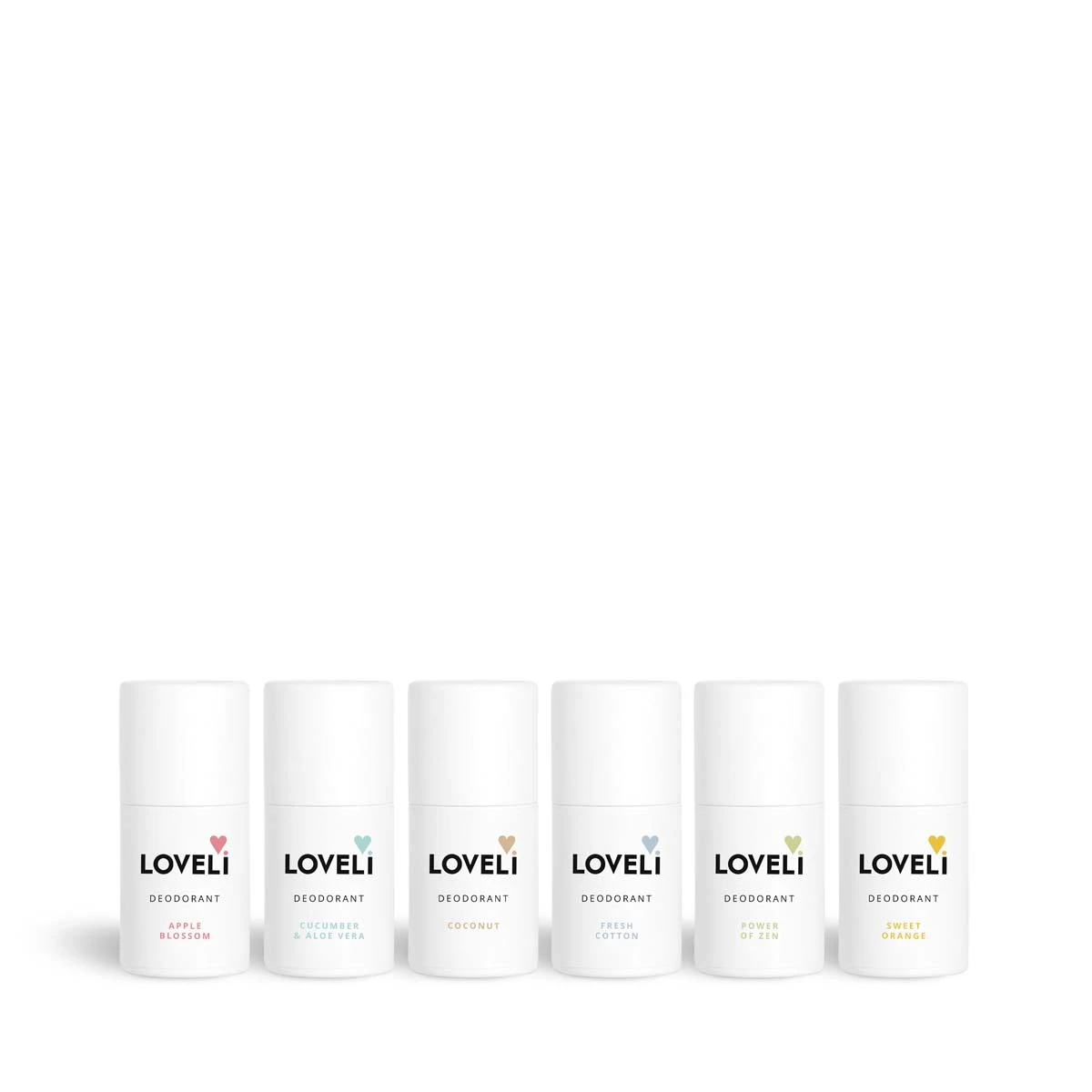 Loveli set mini deodorant