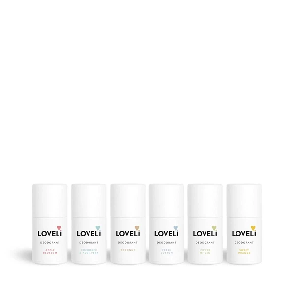 Loveli Deodorant mini set