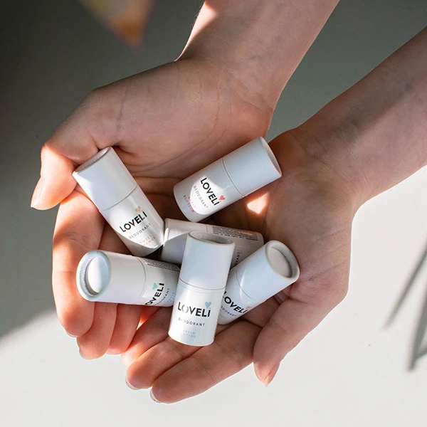 Loveli deodorant mini's