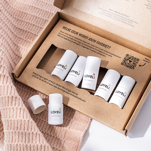 Loveli set mini's deodorant 6 gram