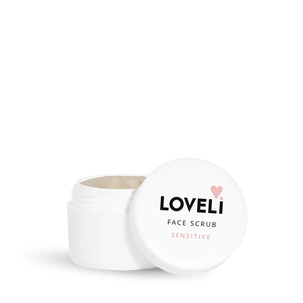 Loveli Face scrub sensitive travel 10 ml