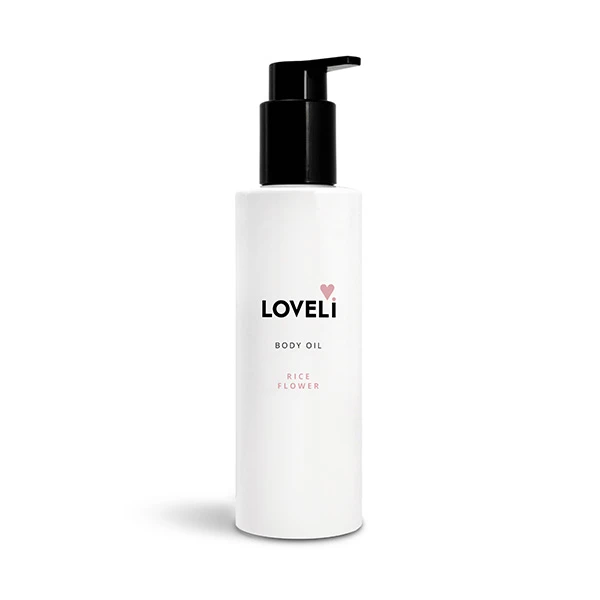 Loveli Body Oil Rice Flower 200 ml