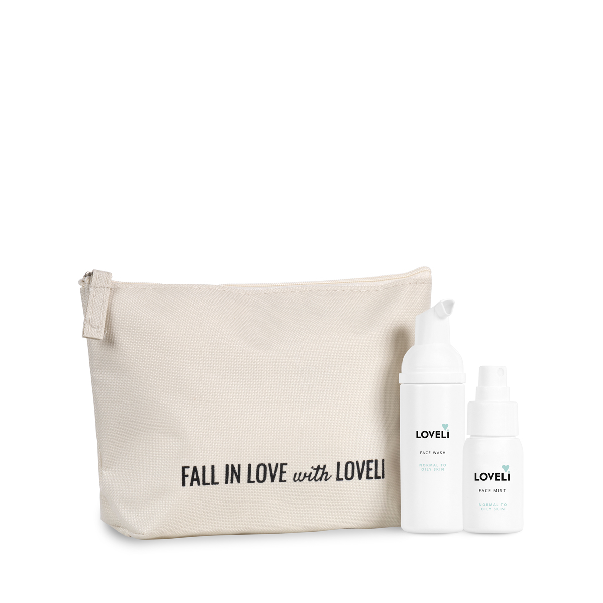 Loveli Face care set Travel size Oily Skin