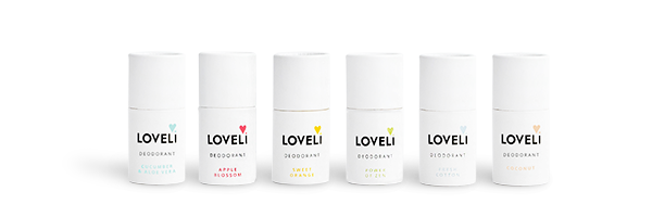 Loveli Set Deodorant Mini's