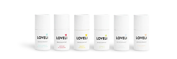 Loveli Set Deodorant Mini's