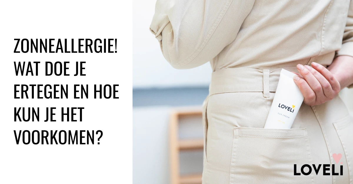 Header: Zonneallergie! Wat doe je ertegen en hoe kom je er vanaf?