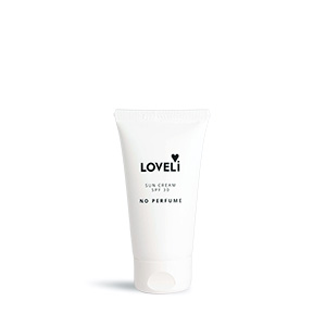 Loveli Sun cream SPF30 No Perfume travel size