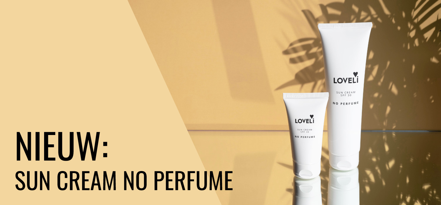 Nieuw: Loveli Sun cream No Perfume
