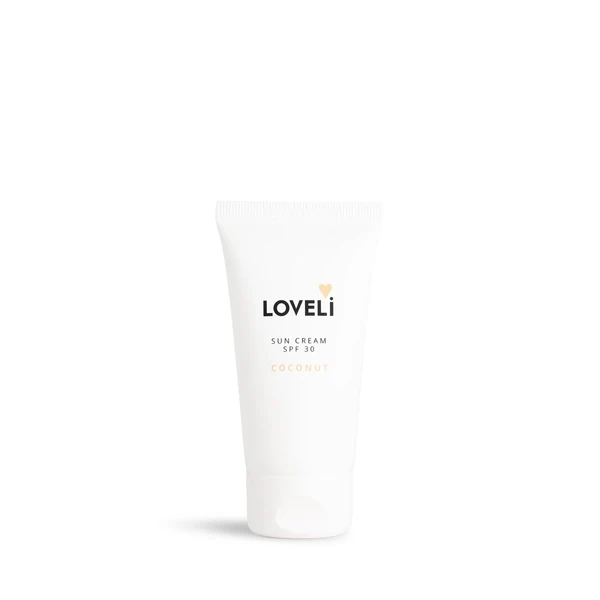 Loveli Sun cream Coconut travel size 50 ml