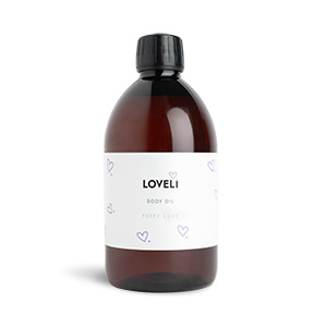 Refill Loveli Body oil Poppy Love 500 ml