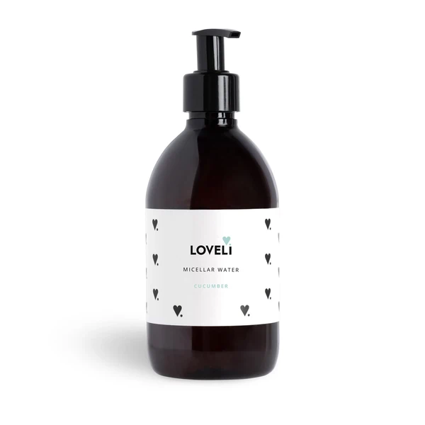 Loveli Micellar water Cucumber 300 ml refill pomp